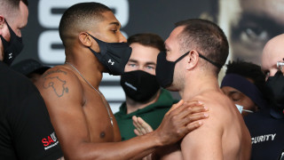 Световният шампион Антъни Джошуа и претендентът Кубрат Пулев бяха разделени