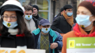 Зелени протестират срещу Белене в памет на Фукушима