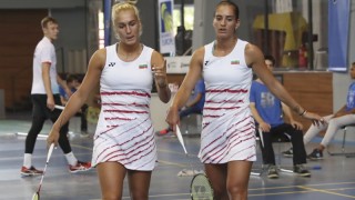 Европейските шампионки на двойки сестрите Габриела и Стефани Стоеви се