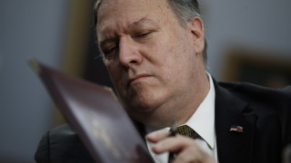 Според сведения държавният секретар Майк Помпео коментира пред група лидери от