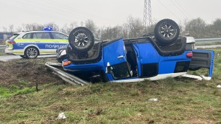 Шофьор самокатастрофира на пътя Казанлък Стара Загора предадоха БНТ