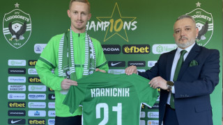 Словенският защитник Жан Краничник е футболист на Лудогорец съобщиха орлите