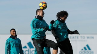 Звездата на Реал Мадрид Кристиано Роналдо тренира на пълни обороти