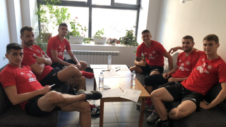 ЦСКА започна подготовка за атака на титлата и групите на Лига Европа (СНИМКИ)
