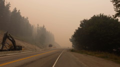 Горските пожари в Канада покриха провинцията Британска Колумбия с дим 