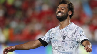 Суперзвездата на Ливърпул Мохамед Салах отбеляза най бързия хеттрик в историята