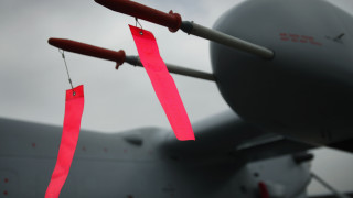 В белгийската провинция Лимбург над военната авиабаза Кляйн Брогел в нощта