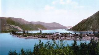 Проломът Железни врата на река Дунав е едно от най красивите