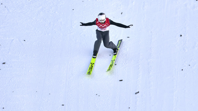 Българският ски-скачач Владимир Зографски не беше доволен от представянето си
