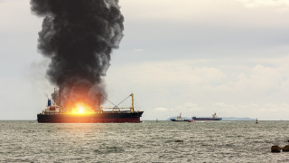 САЩ спасиха 32 български моряци след пожар на кораб в Мексиканския залив