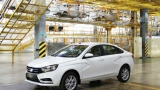 Представиха двугоривна Lada Vesta - на метан и бензин
