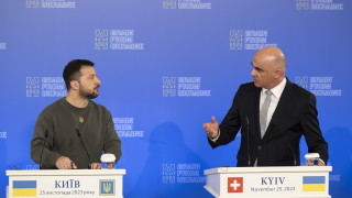 Президентът на Швейцария Ален Берсе обеща своята дългосрочна подкрепа за