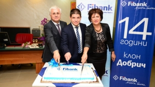 Fibank отпразнува 14 години на своя клон в Добрич