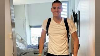 Българският национал Валентин Антов който преди дни беше опериран в