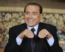 Вкараха и Кристиано Роналдо в оргиите на Берлускони