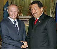 Чавес и Путин - единомислие относно САЩ