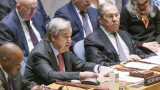 Шефът на ООН критикува Русия пред Лавров
