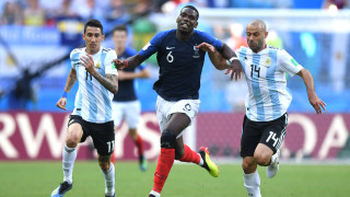 Франция - Аржентина 4:3 (Развой на срещата по минути)
