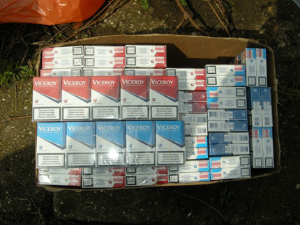 35 000 къса контрабандни цигари иззеха антимафиоти
