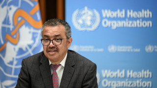 Генералният директор на Световната здравна организация СЗО д р Тедрос Гебрейесус