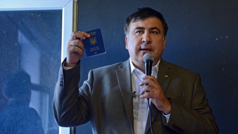 Саакашвили възнамерява да се върне в Украйна легално