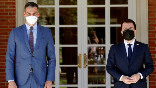 Испанският премиер Педро Санчес се срещна във вторник с премиера