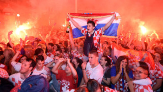 Цяла Хърватия е във футболна еуфория В деня след финала