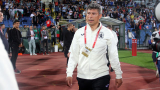 Селекционерът на българския национален отбор по футбол Красимир Балъков коментира загубата