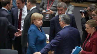 Канцлерът на Германия Ангела Меркел заявила пред лидерите на ЕС
