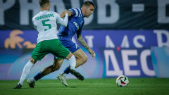 Левски - Берое 0:0, голям пропуск на Алекс Колев в последните секунди на първата част