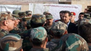 Сирийският президент Башар Асад пристигна на фронтовата линия на разполагането