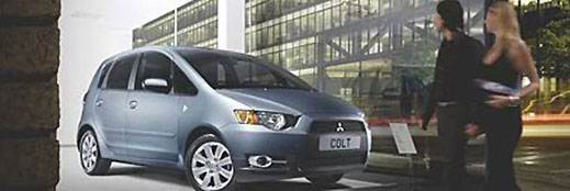 Първи официални снимки на Mitsubishi Colt facelift