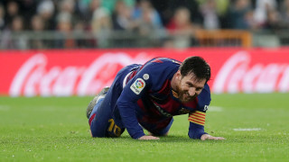 Голямата звезда на Барселона Лионел Меси за първи път