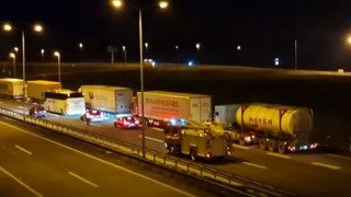 Започва операция по изваждането на цистерната с амоняк която падна