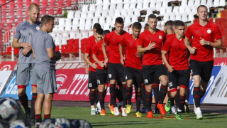 Кондиционните треньори на ЦСКА Томас Нойберт и Кирил Динчев споделиха