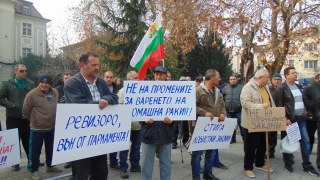 Не на лобистки закони, обявиха протестиращи казанджии в Пловдив
