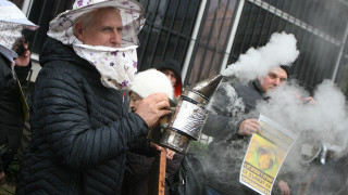 Пчелари с протест пред областната администрация в Плевен съобщава БНР