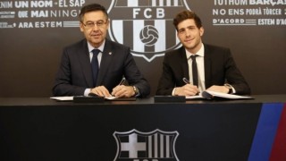 Юношата на Барселона Сержи Роберто официално поднови договора си