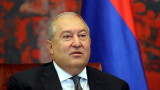  Арменският президент чака Европейски Съюз и НАТО да спрат боевете в Нагорни Карабах 