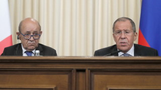 Външният министър на Франция Жан Ив льо Дриан обяви че голямата