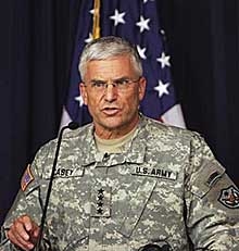 US-генерал прогнозира положително развитие в Багдад скоро