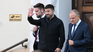 Зеленски и Туск обсъдили историческия диалог и сътрудничеството в отбраната