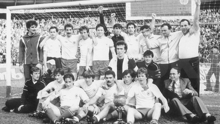 Шампионският тим на Хайдук 1983/84.