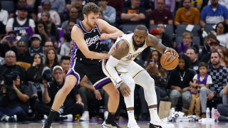 Отборът на Сакраменто Кингс в който играе българинът Александър Везенков