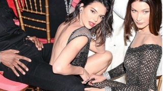 Кендъл и Бела яхнаха джет (СНИМКИ)