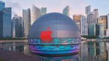 Apple, Сингапур, Marina Bay Sands и първият плаващ магазин на марката