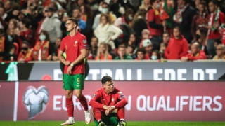 Суперзвездата на португалския национален отбор Кристиано Роналдо тренира с общата група
