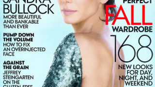 Сандра Бълок изящна за "Vogue"