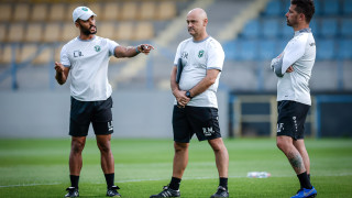 Българският шампион Лудогорец проведе официалната си тренировка на стадиона в Дебрецен преди