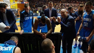 Баскетболистите на Левски Лукойл се вливат в "синята" агитка за дербито